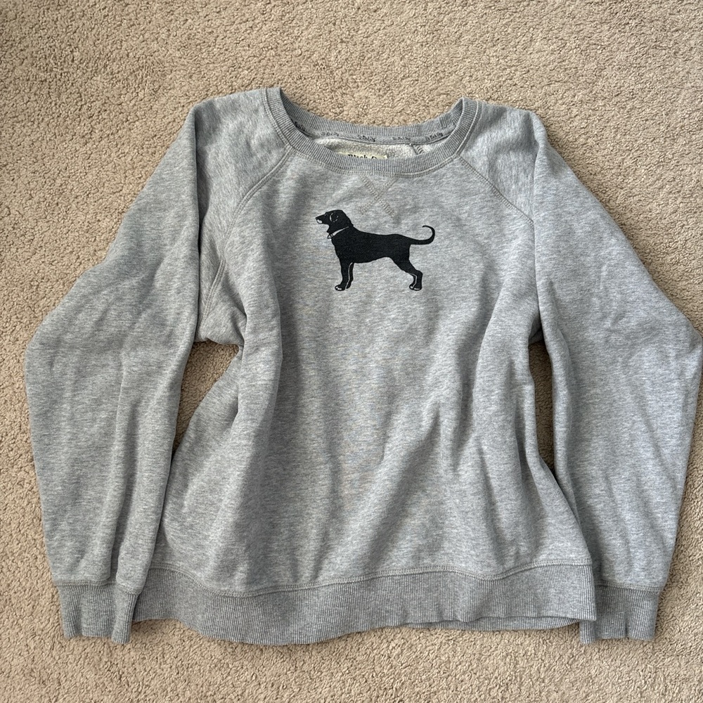 The Black Dog Heather Gray Crewneck Sweatshirt